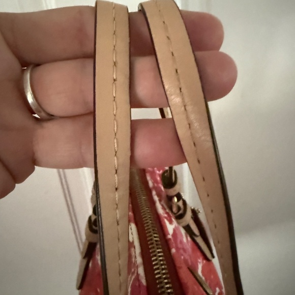 Coach Mini Bennett Peyton Multi-Color Satchel Top Handle Bag - Picture 8 of 11